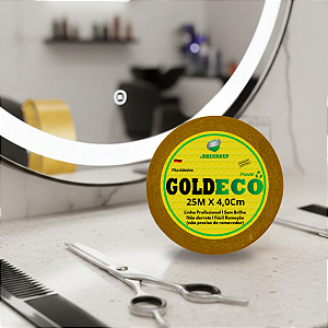 Fita Adesiva Goldeco Power 25 metros x 4,0 cm Para Prótese Capilar Original l Não Derrete