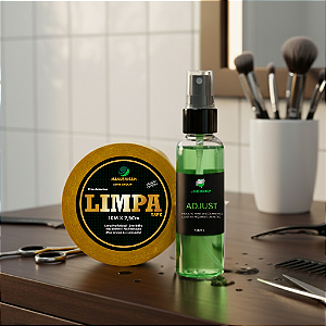 Kit Limpa Fácil BHS- Fita Adesiva Limpa Tape 10m x 2.5cm + Removedor Adjust 60ml