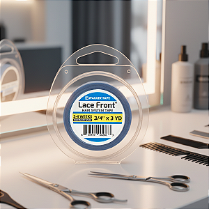 Fita Azul Adesiva para prótese Capilar Lace Front 3 yards x 1.9 cm