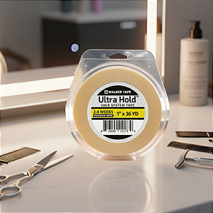 Fita Adesiva Ultra Hold 36 yards x 2,5 cm Prótese Capilar Walker Tape