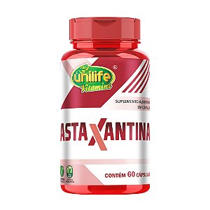 Astaxantina Unilife 400mg 60 Cápsulas