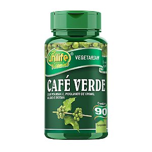 Cafe Verde Unilife 400mg 90 Comprimidos