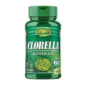 Clorella Unilife 500mg 60 Cápsulas