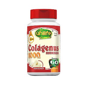 Colágenus Com Vitamina C Unilife 1000mg 60 Cápsulas