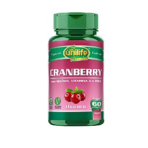 Cranberry Unilife 500mg 60 Cápsulas