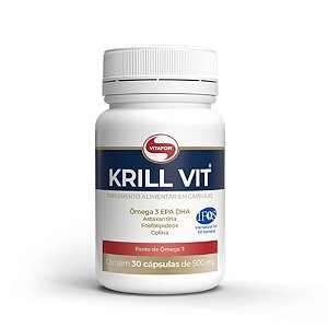 Krill Vit Vitafor 500mg 30 Cápsulas