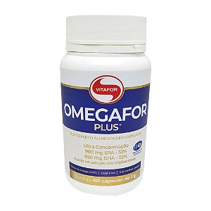 Omegafor Plus Vitafor 1000mg 60 Cápsulas