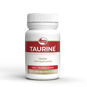 Taurine Vitafor 550mg 30 Cápsulas