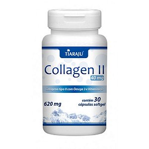 Collagen II Tiaraju 620mg 30 Cápsulas