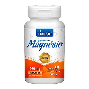 Magnesio Tiaraju 350mg 60 Cápsulas