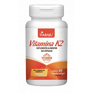 Vitamina K2 Tiaraju 149mcg 60 Cápsulas