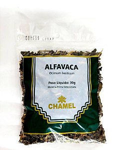 Cha Alfavaca Chamel 30g