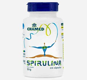 Spirulina Chamel 550mg 100 Cápsulas