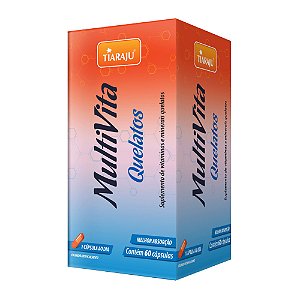 Multivita Quelatos Tiaraju 500mg 60 Caps