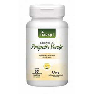 Propolis Verde Tiaraju 75mg 60 Caps