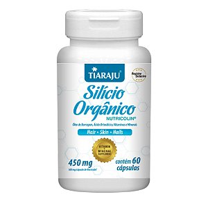 Silicio Organico Tiaraju 450mg 60 Caps