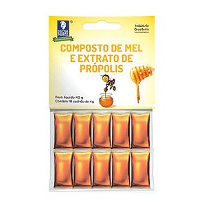 Mel Cartela Com Extrato de Propolis Doctor Berger 40g