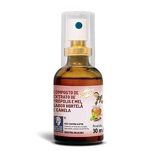 Extrato de Propolis Spray Hortela Canela Doctor Berger 30ml