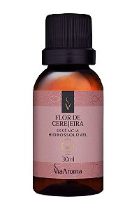 Essencia Hidrossoluvel Flor de Cerejeira Via Aroma 30ml