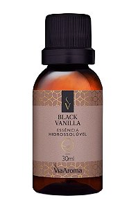 Essencia Hidrossoluvel Black Vanilla Via Aroma 30ml