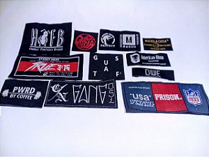 PATCH BORDADO EM ALTA DEFINIÇÃO, CORTE LASER / PERSONALIZADAS TERMOCOLANTES  - Etiqueta é Informação