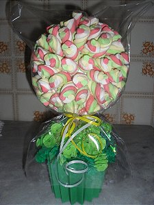 Árvores e Cones de marshmallow