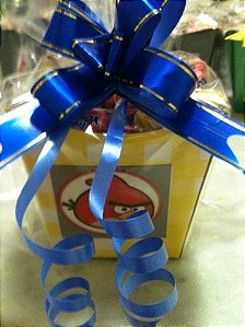 Cachepots com balas e bexiga