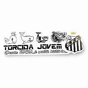 Adesivo Torcida Jovem Desde 1969 oficial