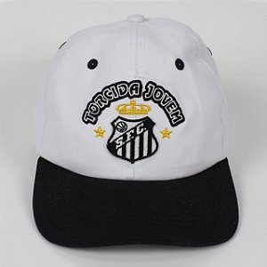 Boné Torcida Jovem Santos Logo Oficial