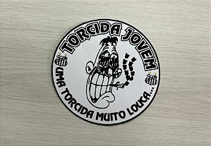 Adesivo Torcida Jovem Santos Uma Torcida Muito Louca Oficial
