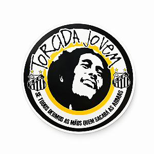 Adesivo Torcida Jovem Santos Bob Oficial
