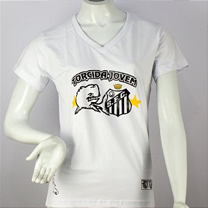 Baby Look Torcida Jovem Santos 3 Baleias Oficial
