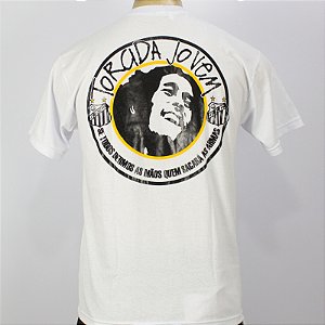 Camiseta Torcida Jovem Santos Coroa Bob Oficial