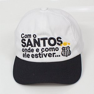 Boné Com o Santos Torcida Jovem Oficial