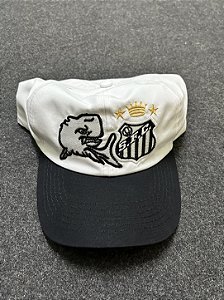 Boné Baleia com Símbolo Aba Preta Torcida Jovem Oficial