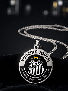 Corrente Logo Preto Torcida Jovem Oficial