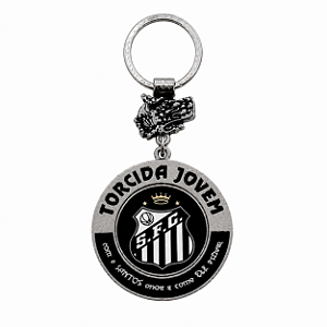 Chaveiro Logo Preto Torcida Jovem Oficial