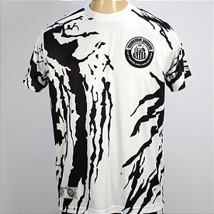 Outlet Sem Troca - Camiseta Torcida Jovem Santos Rajada Oficial