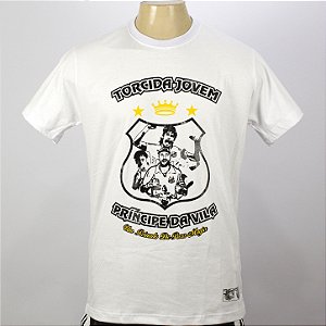 Outlet Sem Troca - Camiseta Torcida Jovem Santos Neymar Oficial