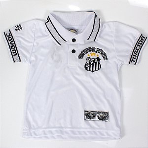 Outlet Sem Troca - Polo Tradicional Infantil Torcida Jovem Oficial