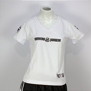 Outlet Sem Troca - Baby Look 55 Anos Torcida Jovem Oficial