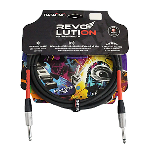 CABO REVOLUTION SILENT BASS 0,6 mm² – P10 x P10  CONTRABAIXO