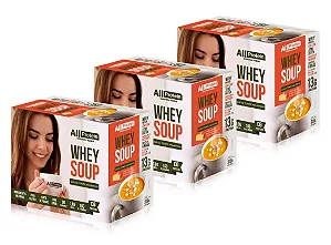 Whey Soup Queijo Tomate Manjericão Sopa Proteica 36 un 900g | All Protein
