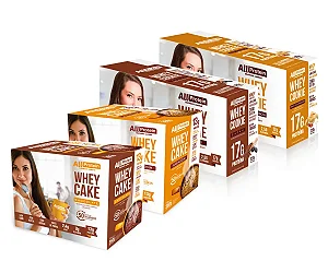 Combo All Protein 4 Caixas: Bolo e Biscoito Proteico - Cacau e Amendoim