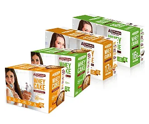 Combo All Protein 4 Caixas: Cakes e Cookies Proteicos - Coco e Amendoim