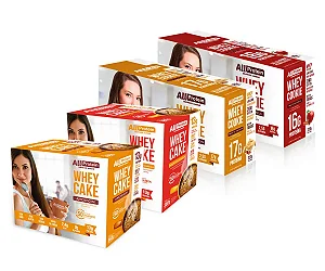Combo All Protein 4 Caixas: Bolo e Biscoito Proteico - Maçã e Amendoim