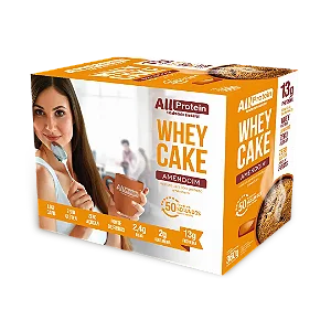 1 Caixa Whey Cake de Amendoim - 12 Saches de 30g - 360g