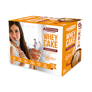 1 Caixa Whey Cake de Amendoim - 12 Saches de 30g - 360g