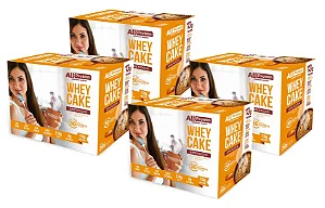 4 Caixas Whey Cake de Amendoim All Protein - 48 Saches de 30g - 1440g