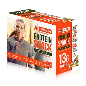 1 Caixa de Protein Snack Pizza All Protein - 7 unidades de 30g - 210g